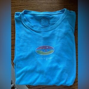 Life is good t-shirt womens size XL